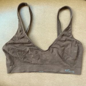 BOODY bamboo bra, medium, brown color. 🤎
